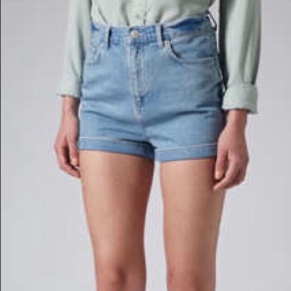 Waist Cuffed Denim Mom Shorts | Poshmark